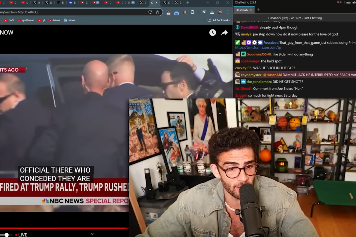 Hasan Piker was detained by border patrol for his politics. Now the progressive bro whisperer is begging Democrats to ‘get angry’